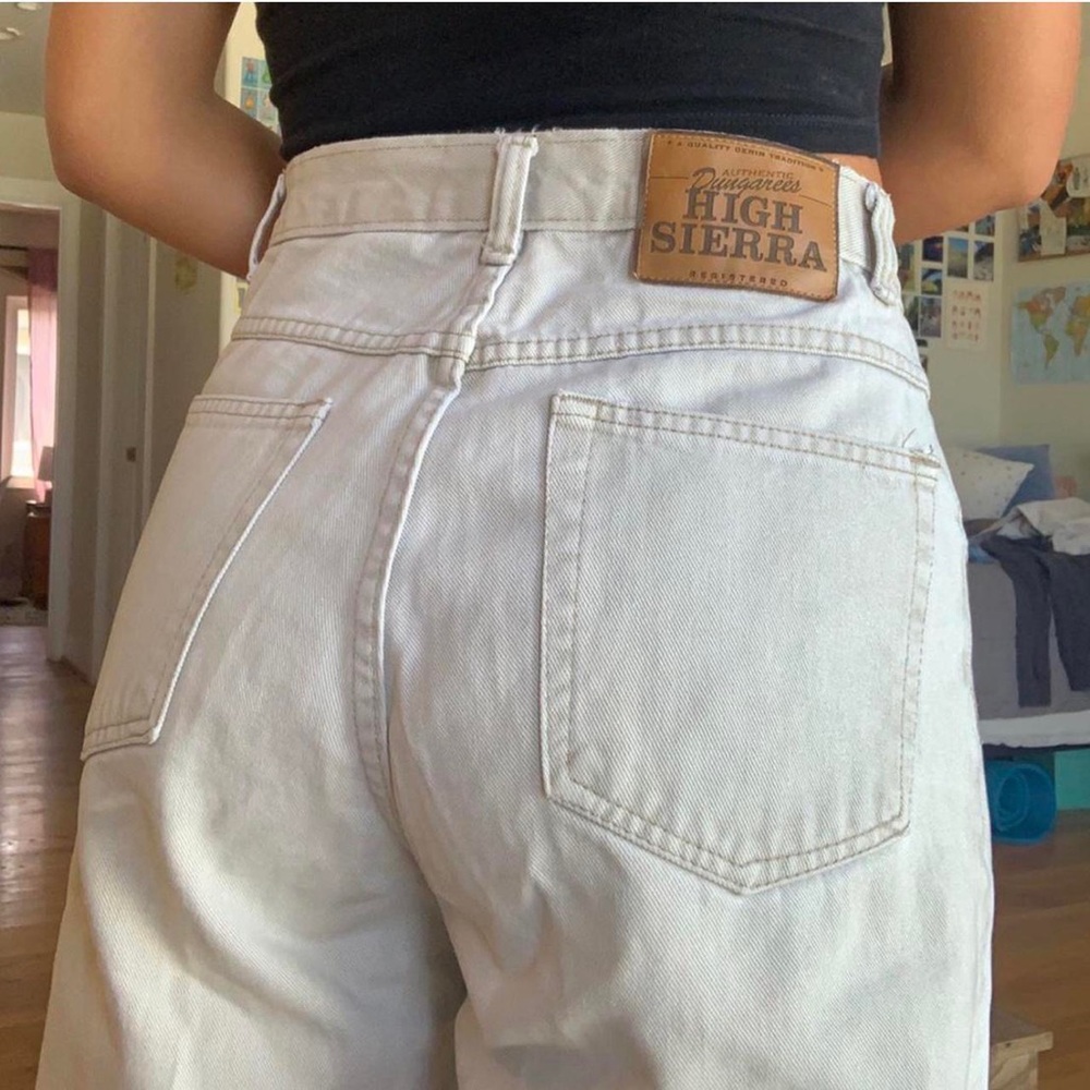 Vintage High Sierra Cream Jeans